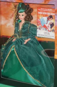Mattel - Barbie - Scarlett O'Hara in Green Velvet Gown - кукла