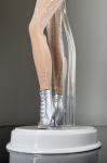 Open-toe boots