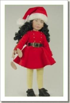 Affordable Designs - Canada - Leeann and Friends - Santa Helper in Red - Doll