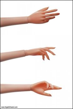 JAMIEshow - JAMIEshow - Right Hand - Sasha Skintone - Paire de mains