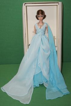 Mattel - Barbie - Blue Chiffon Ball Gown - кукла