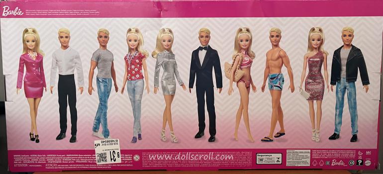 Mattel - Barbie - Barbie and Ken and Fashions - Doll