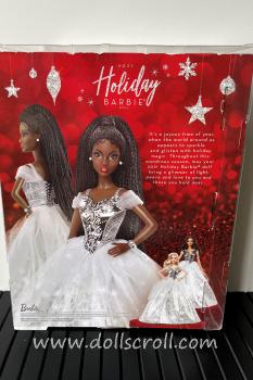 Mattel - Barbie - Holiday 2021 - African American - кукла