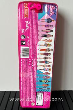 Mattel - Barbie - Fashionistas #188 - Pink & Black Checkered Dress - Curvy - Doll