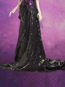 Wilde Imagination - Evangeline Ghastly - Black Candlelight Skirt - наряд