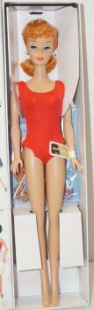 Mattel - Barbie - Teen Age Fashion Model with Pedestal - Doll (1964 doll repro)
