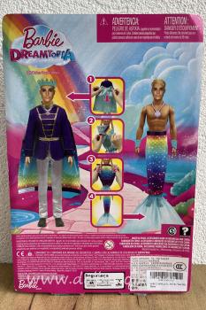 Mattel - Barbie - Dreamtopia 2-in-1 Prince - Prince to Merman Fashion Transformation - Doll