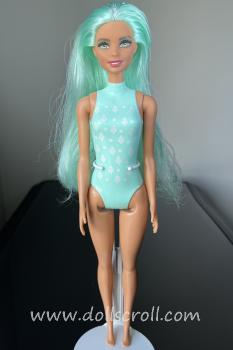 Mattel - Barbie - Color Reveal - Barbie - Wave 10: Sunshine & Sprinkles - Green - кукла