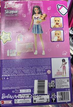 Mattel - Barbie - Skipper Babysitters Inc. - Crib Playset - Caucasian - Doll
