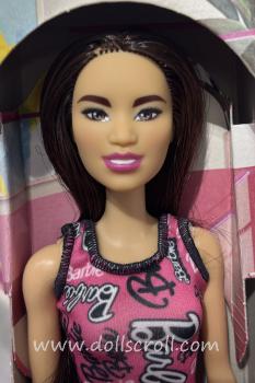 Mattel - Barbie - Logo Dress - Asian - кукла