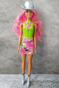 Mattel - Barbie - Color Reveal - Barbie - Wave 18: Disco Star - Hispanic - кукла