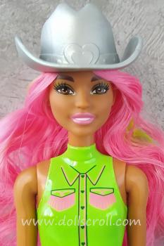 Mattel - Barbie - Color Reveal - Barbie - Wave 18: Disco Star - Hispanic - кукла
