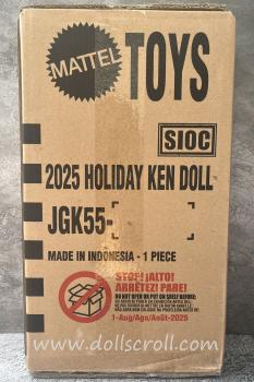 Mattel - Barbie - Holiday 2025 Ken - Caucasian - Doll