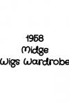 1958 Midge Wigs Wardrobe