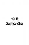 1965 Samantha