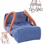 Götz - Travel Cot Denim & Spots