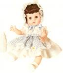 Vogue Dolls - Ginny Baby - Blue Pinafore - 12" - Brunette