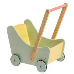 JC Toys/Berenguer - Twiggly Toys - Deluxe Wood Push Cart