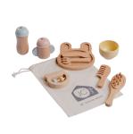 JC Toys/Berenguer - Parfait - Wood 10 Piece Baby's First Care Set
