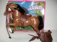 Mattel - Barbie - Dallas Barbie Doll’s Horse - Brown
