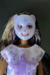 in transparent pearl/purple