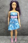 Mattel - Barbie - Fashionistas #231 - Denim Butterfly Dress - Curvy