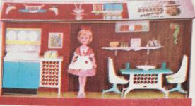 Topper Toys - Penny Brite - Kitchen-Dinette