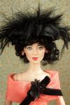 hat, the jewelry and the dress
