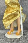 Pumps with Drapes and Rose