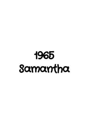 1965 Samantha