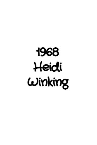 1968 Heidi Winking