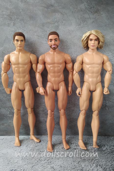 2015 Poseable Hero Male vs. 2021 King Ocean vs. 2025 He-Man