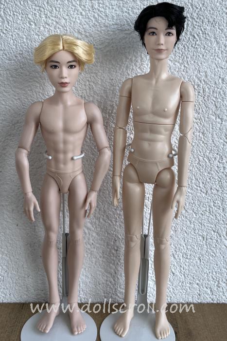 BTS vs. BTS hybrid on body from Aliexpress